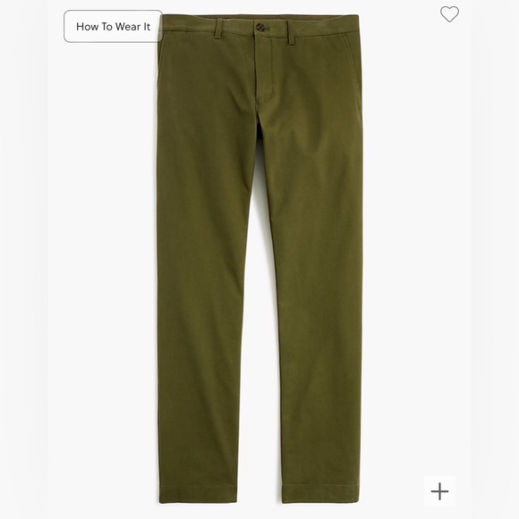 J. Crew Factory Slim-fit TruTemp365® chino pant • size 32x30 • NWT • BZ109 - Picture 5 of 16